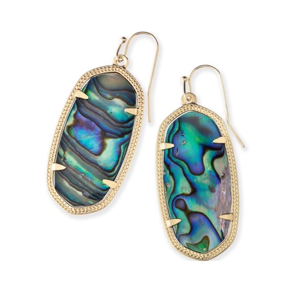 🔹LAST PAIR🔹KENDRA SCOTT Abalone Drop Earrings - Picture 8 of 8